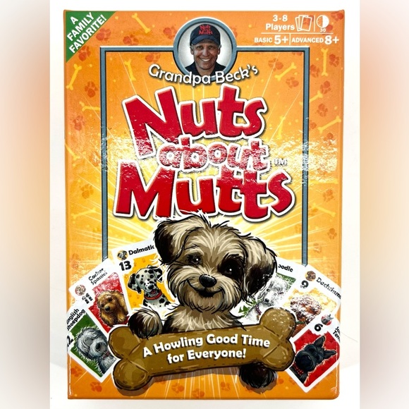 Grandpa Beck's Nuts about Mutts Card Game - Picture 1 of 3